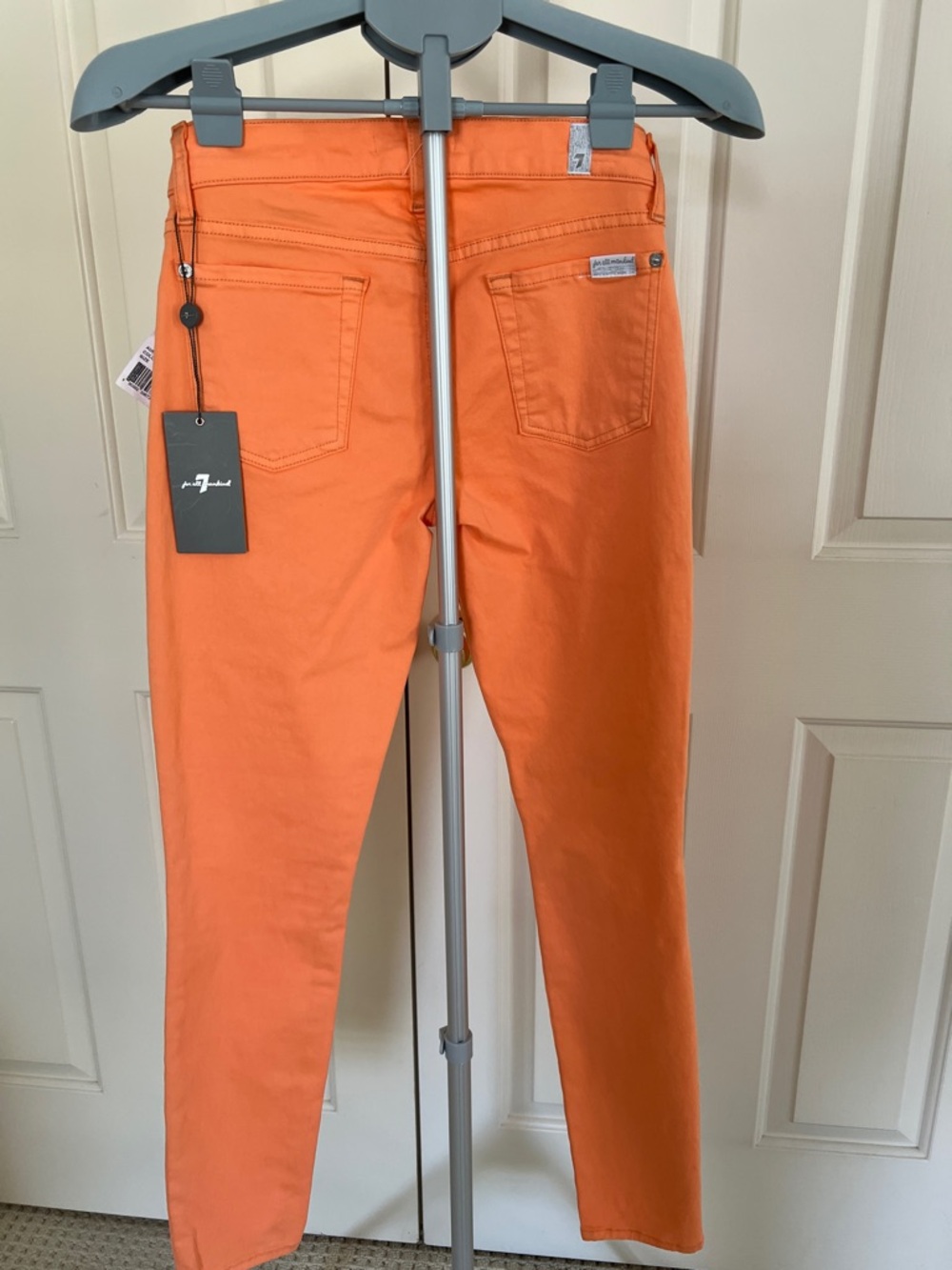 7 For All Mankind Orange Skinny Jeans
Size 26 - Picture 3 of 6
